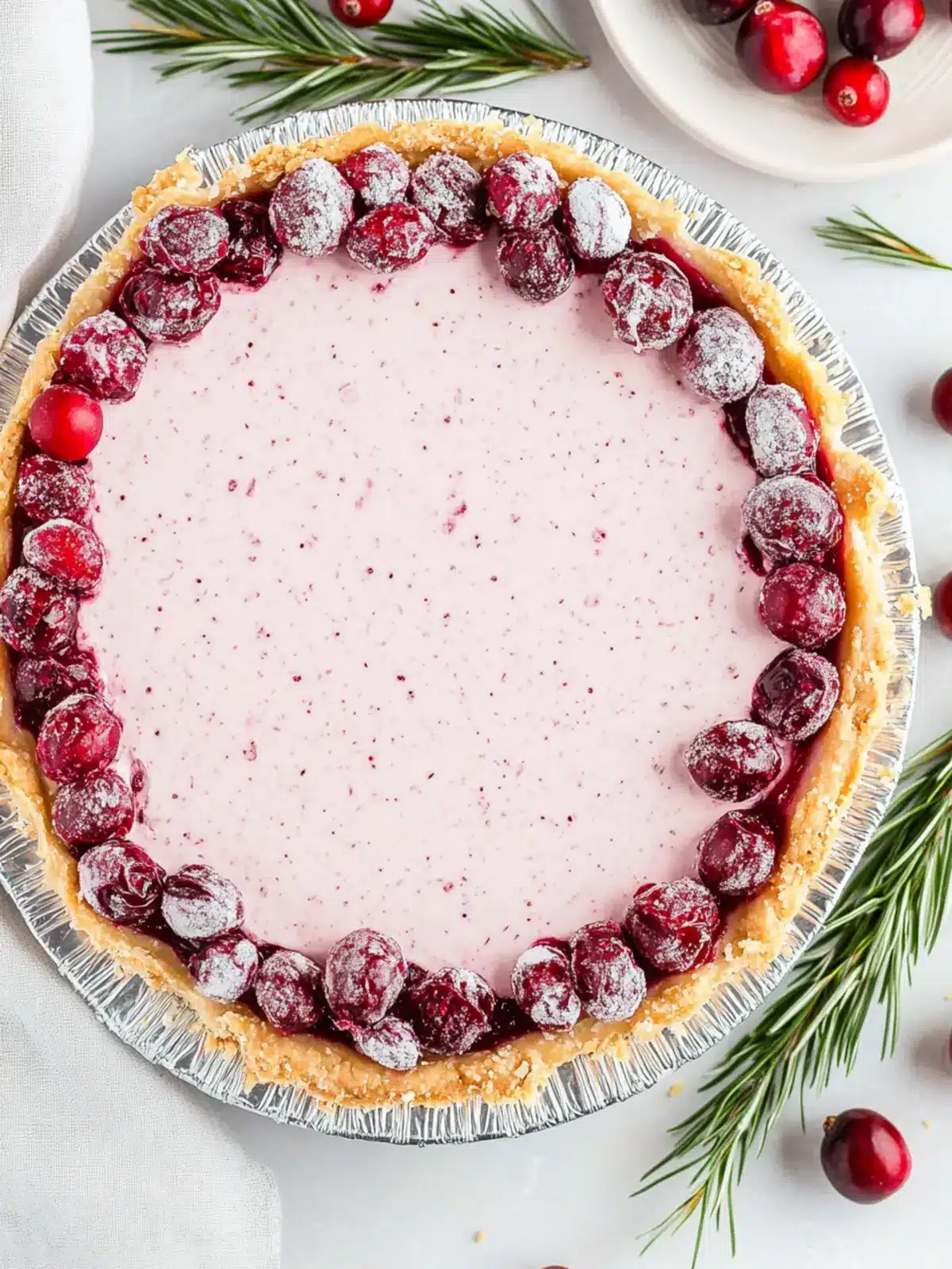 Delicious No Bake Cranberry Pie for Effortless Entertaining 5 No Bake Cranberry Pie