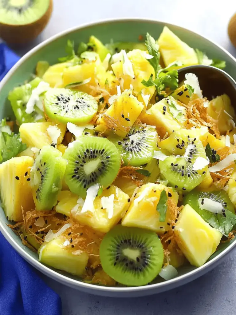 Pineapple Kiwi Salad