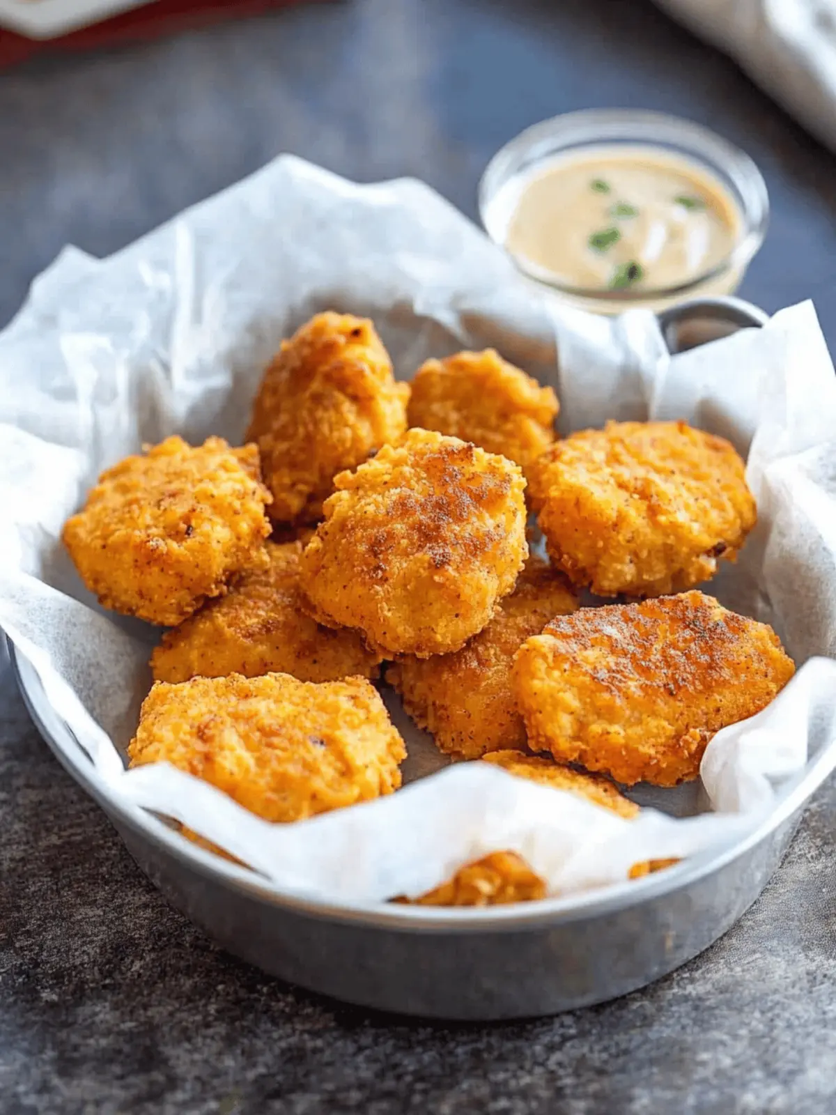 Sweet Potato Chicken Nuggets