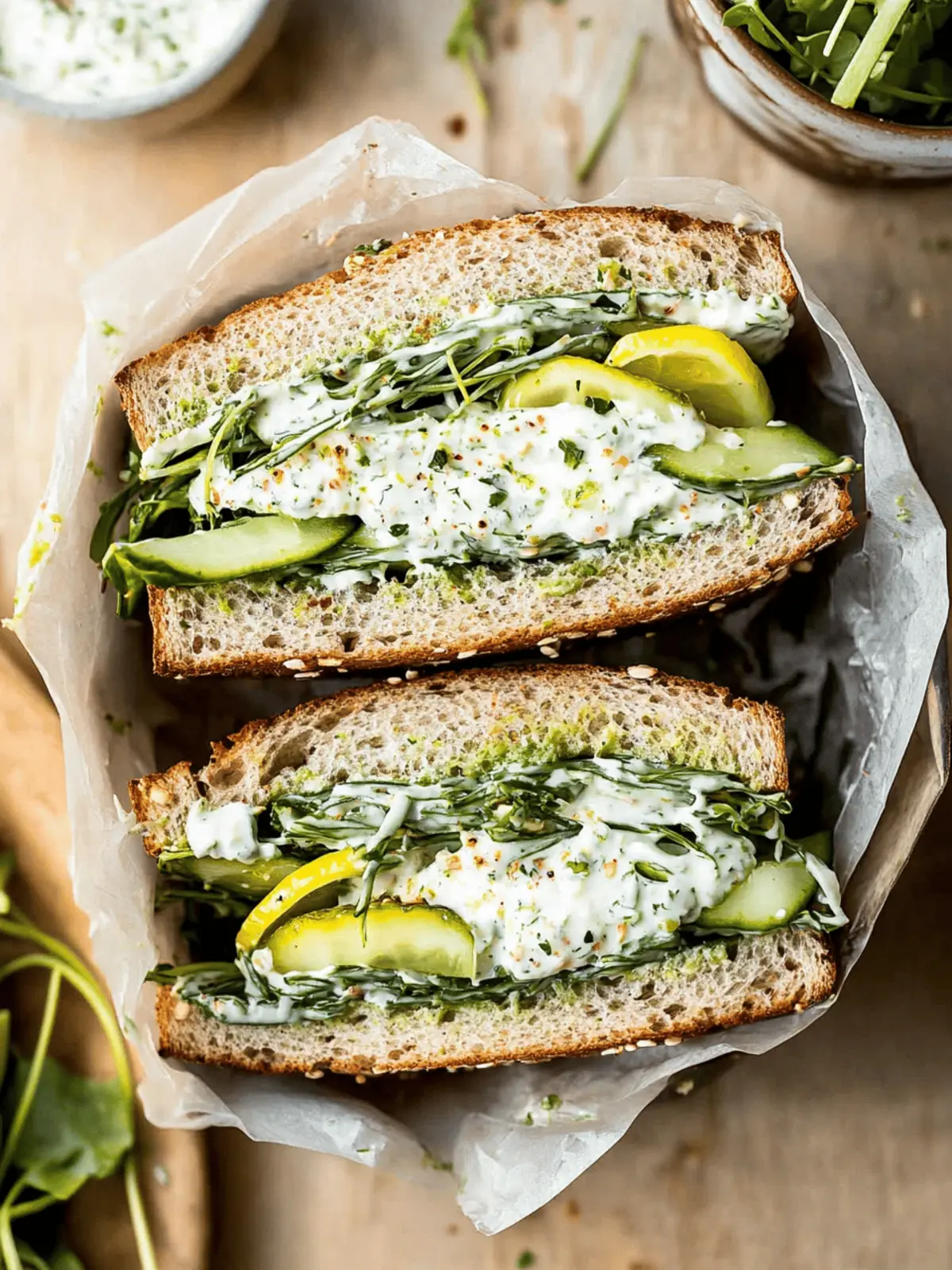 Green Goddess Sandwich