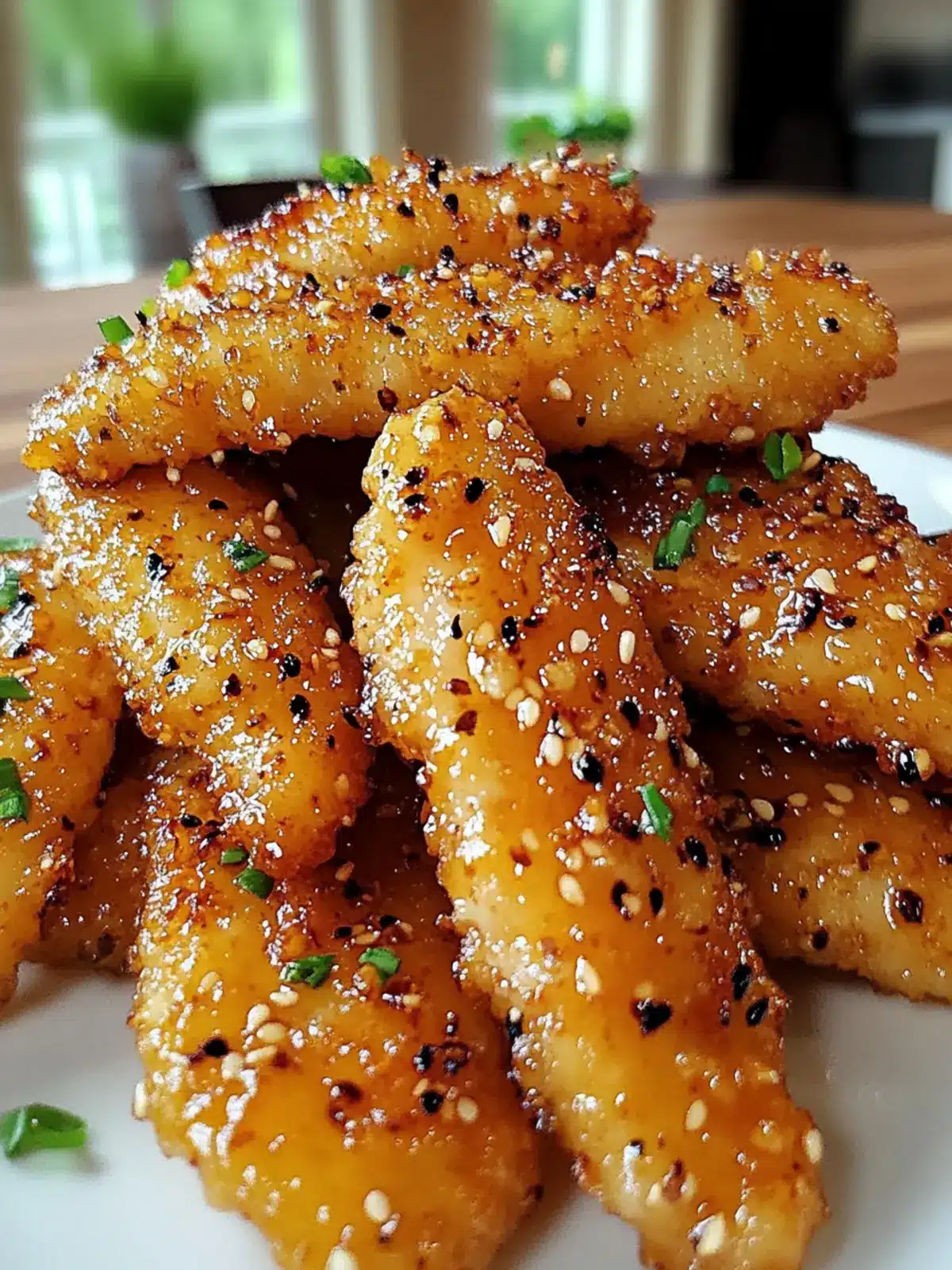 Air Fryer Honey Butter Garlic Chicken Tenders