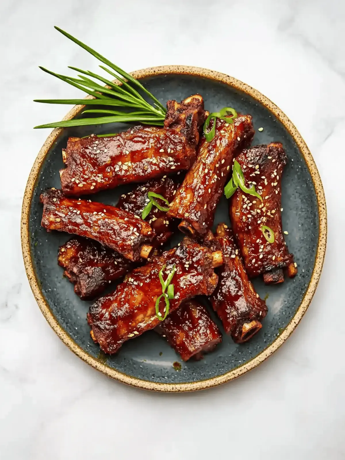 Korean Sweet and Spicy Pork Spareribs