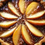 Pear and Brown Sugar Tart