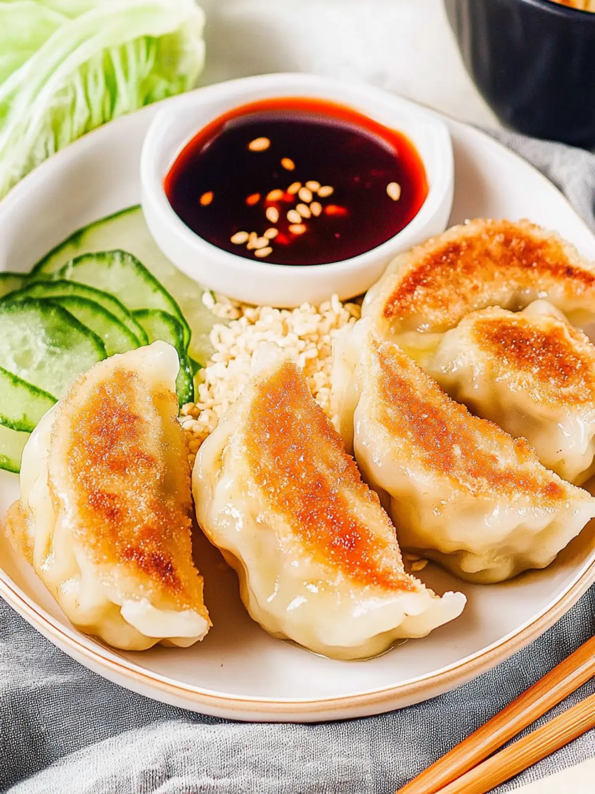 Irresistible Fried Korean Dumplings You Can Make at Home 3 Fried Korean Dumplings