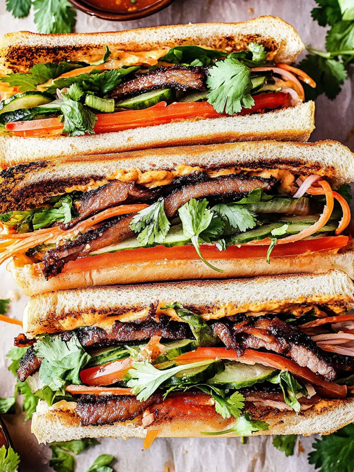Bahn Mi Sandwich