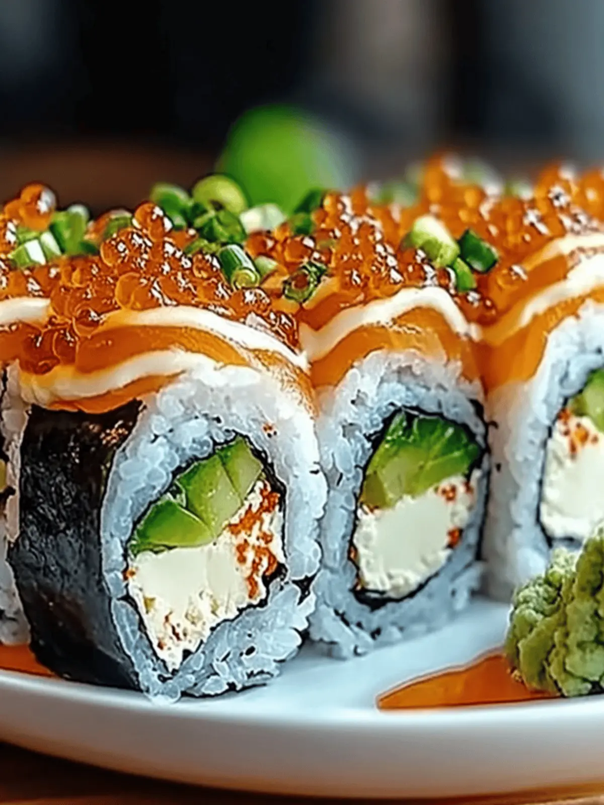 Dragon Roll Sushi