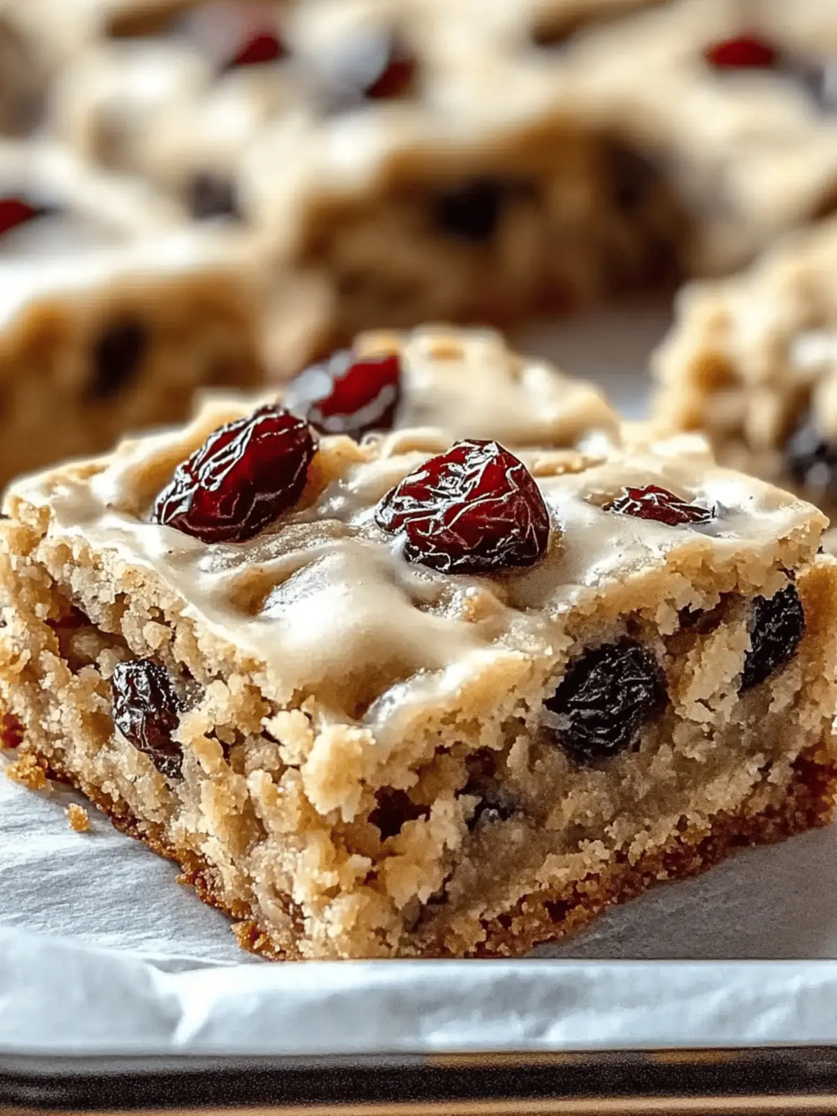 Ultimate Chewy Oatmeal Raisin Cookie Bars to Satisfy Cravings 3 Oatmeal Raisin Cookie Bars