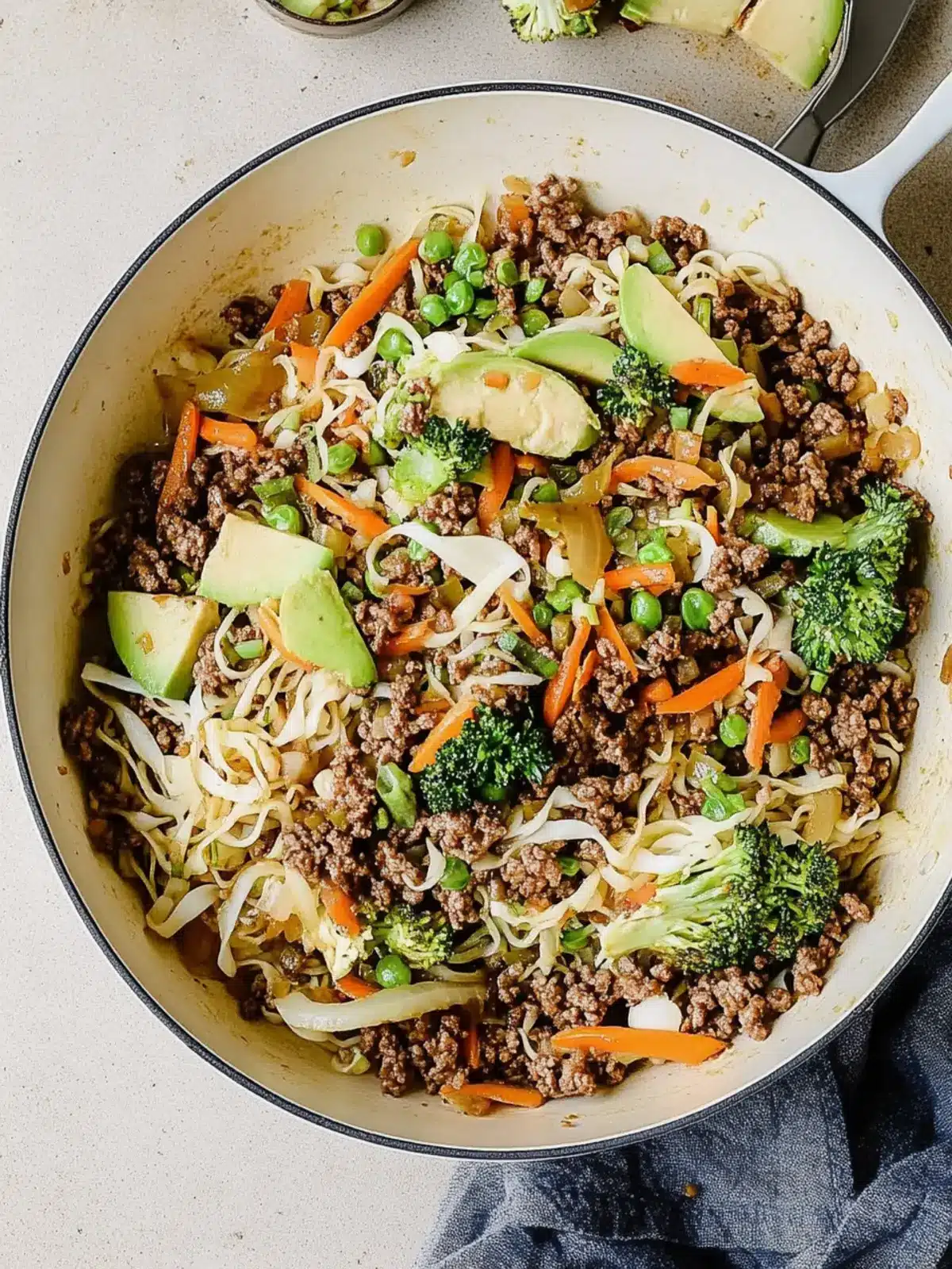 Ground Beef Stir Fry