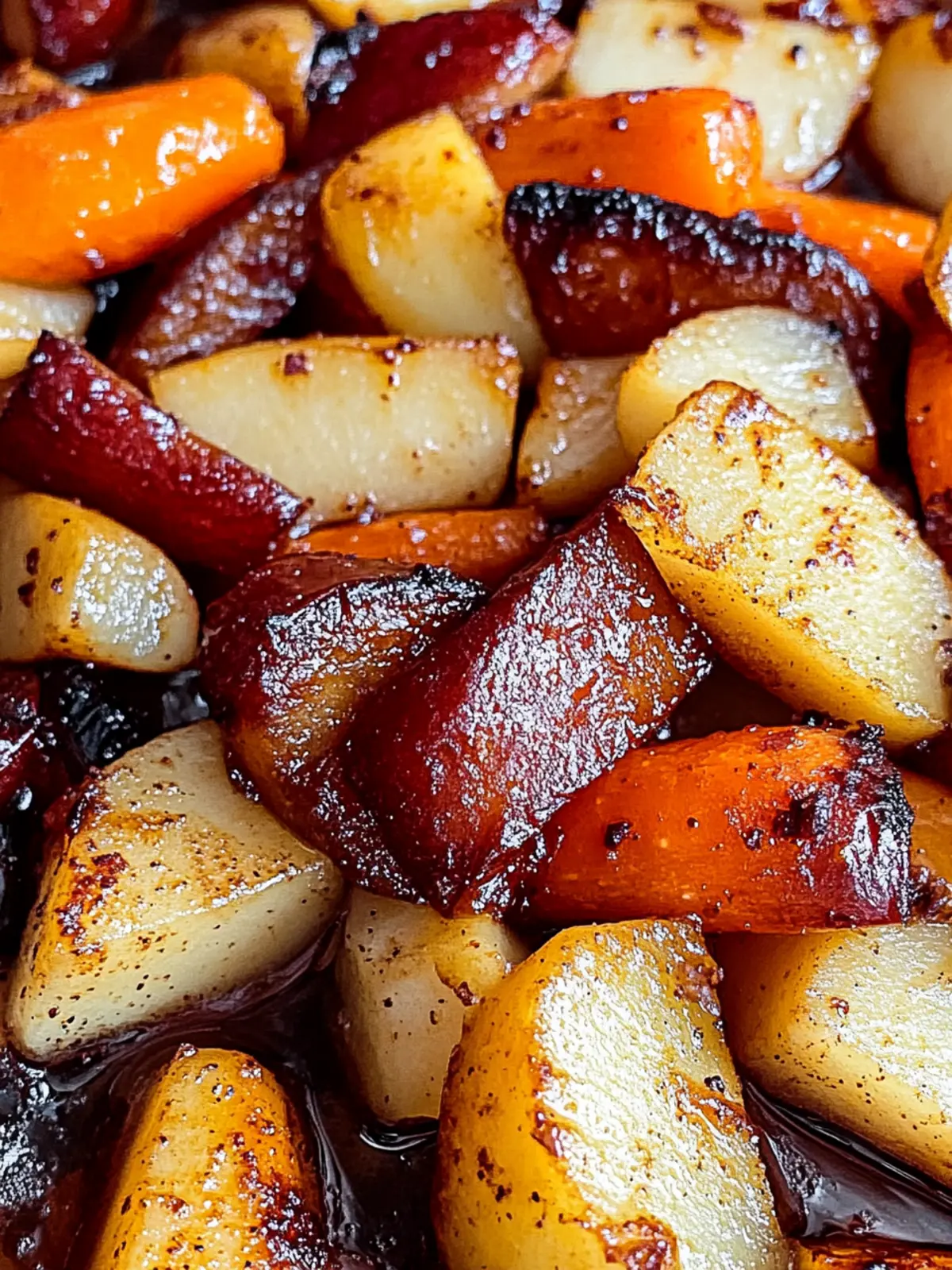 Savory Maple Dijon Roasted Apples & Carrots You’ll Love 4 Maple Dijon Roasted Apples & Carrots