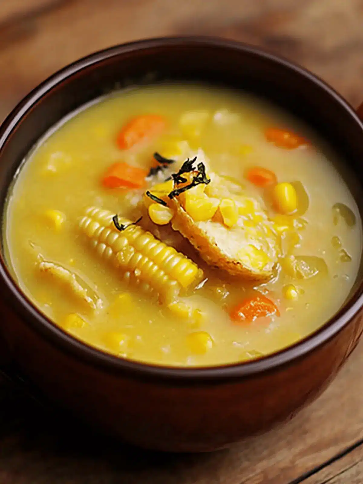 Trini Corn Soup