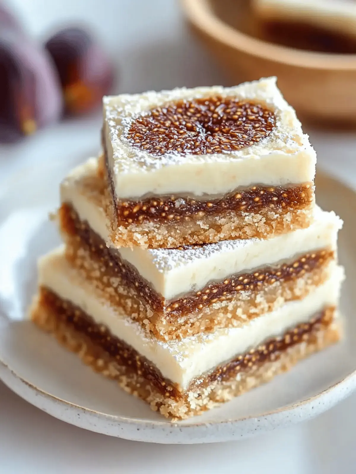 Irresistible Fig and Cream Cheese Bars for Effortless Sharing 5 Fig and Cream Cheese Bars