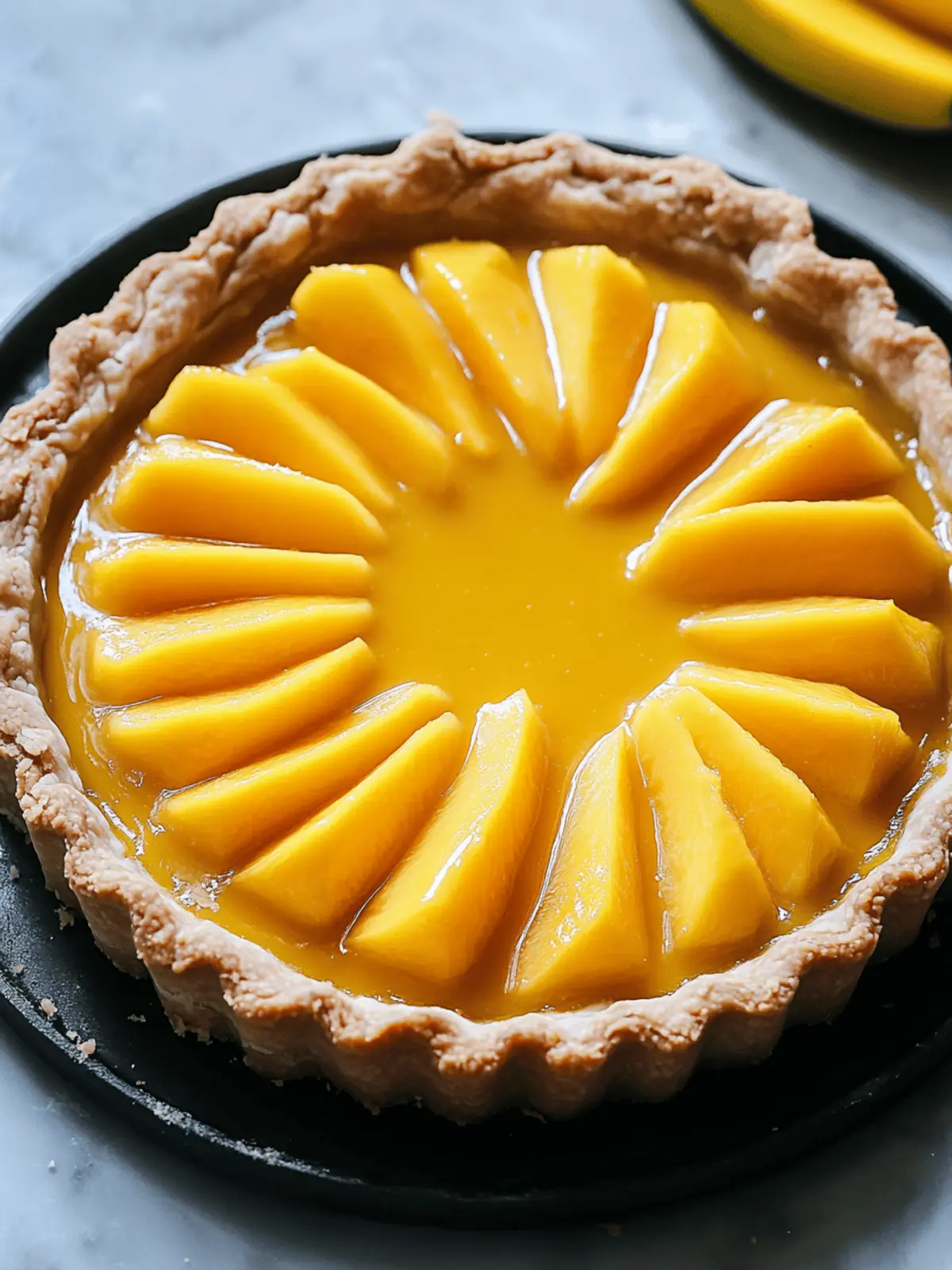 Mango Tart