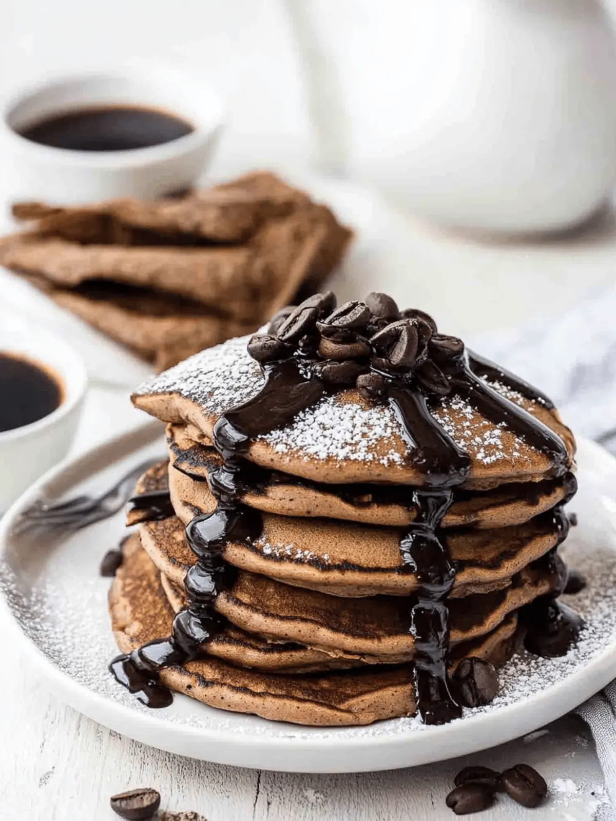 Mocha Pancakes