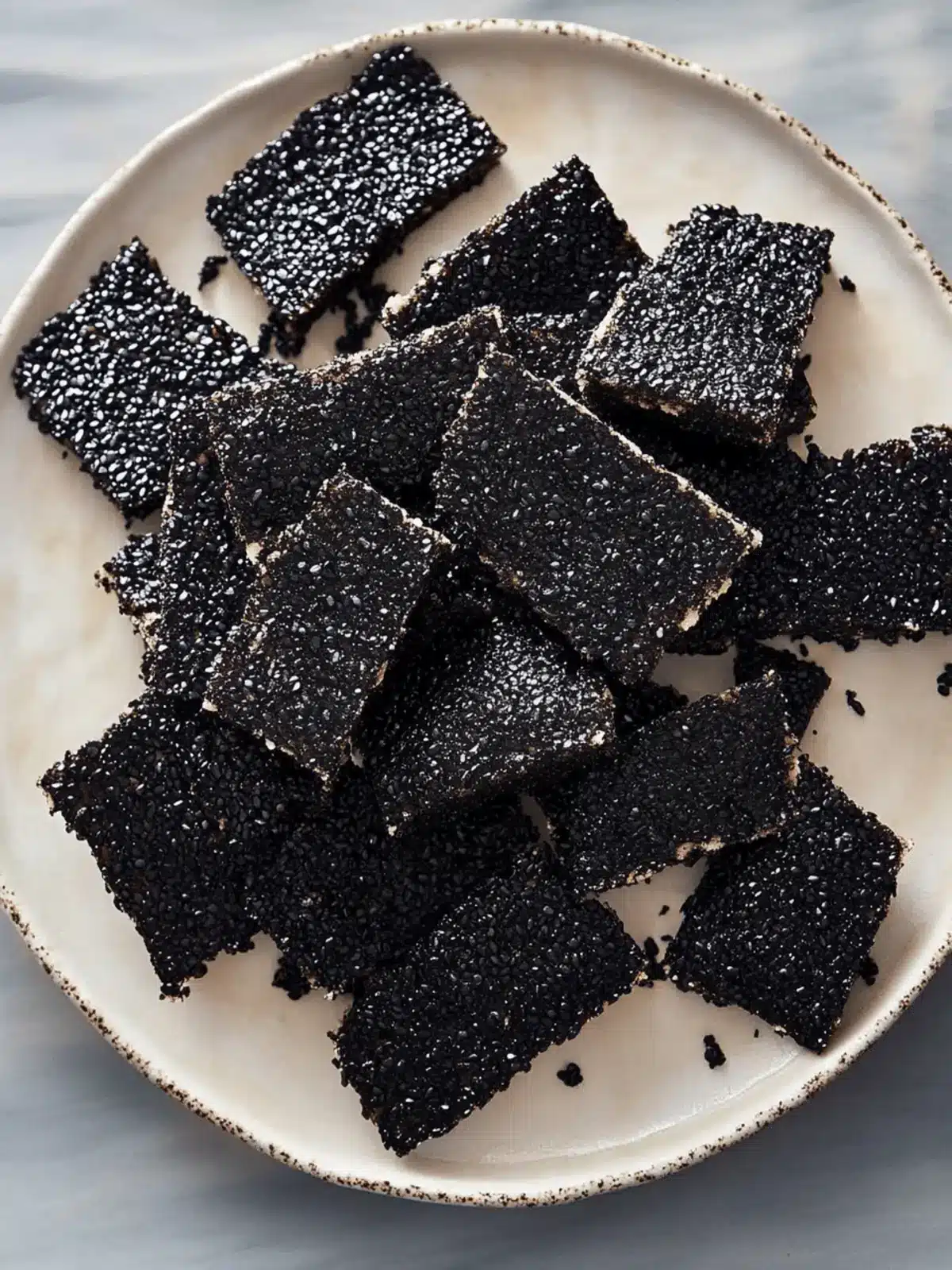Black Sesame Brittle