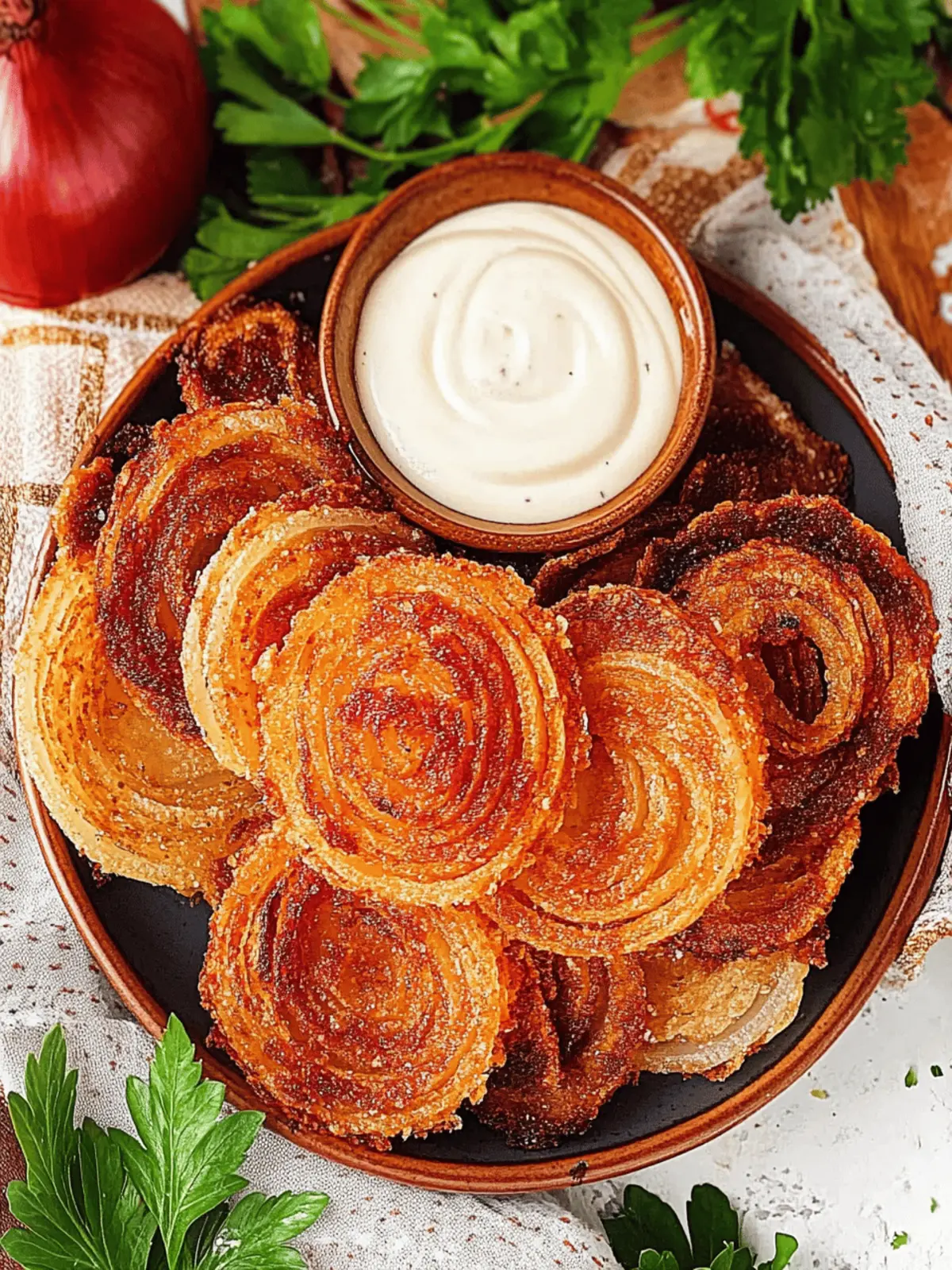 Crispy Onion Ring Chips: A Cheesy Snack You’ll Love 4 Onion Ring Chips