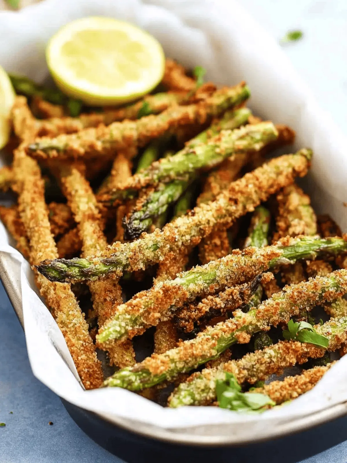 Crispy Air Fryer Asparagus Fries You'll Love for Snacking 3 Air Fryer Asparagus Fries