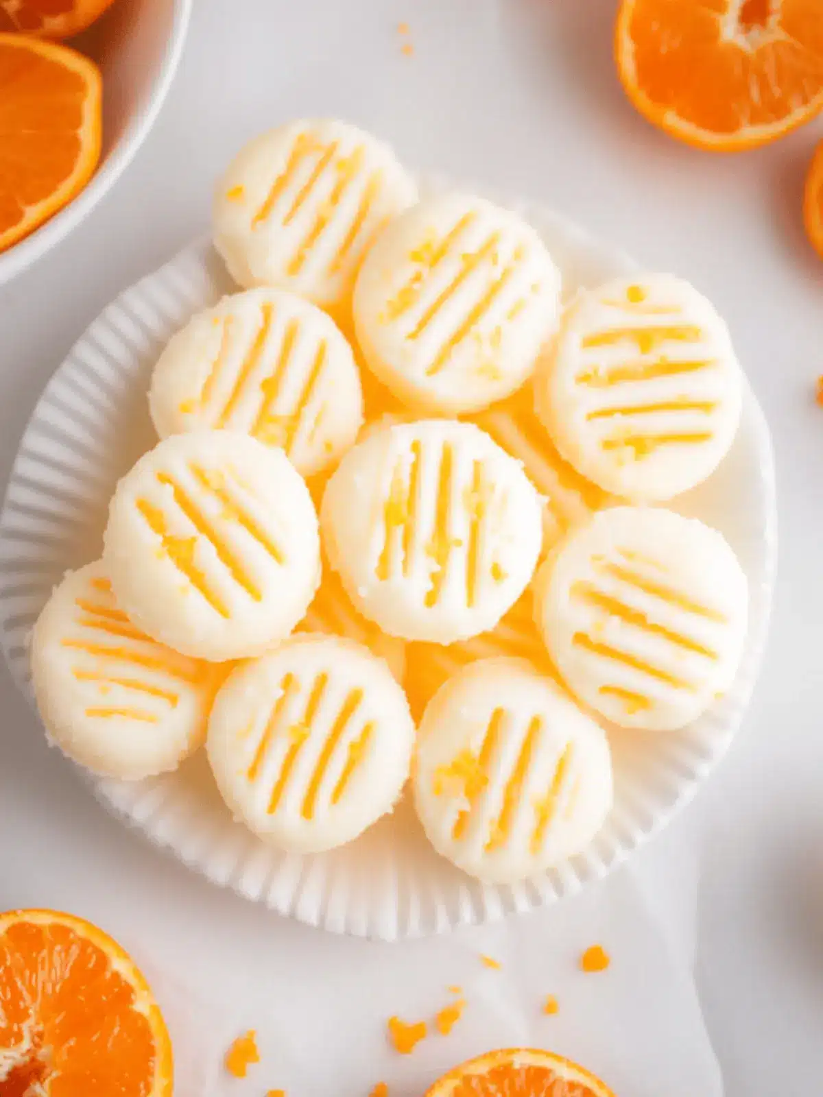 Delightful Sweet Orange Cream Cheese Mints You Can Make Today 3 Sweet Orange Cream Cheese Mints