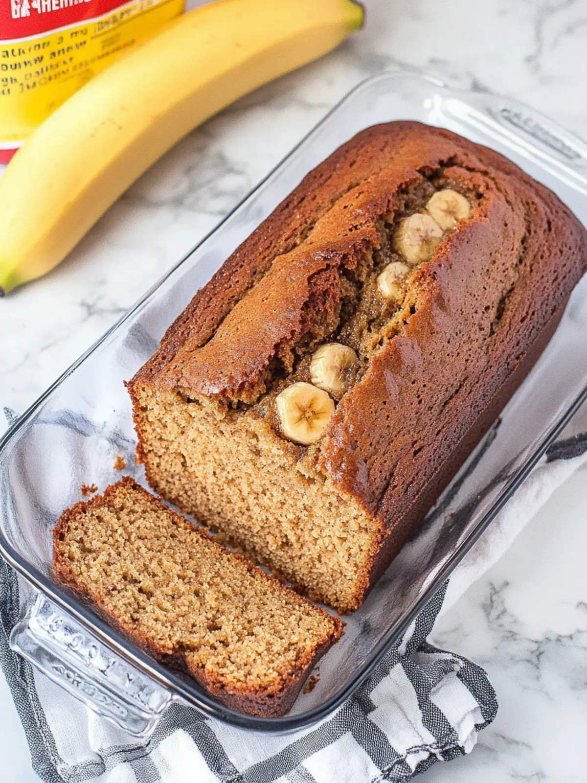 Biscoff Banana Bread