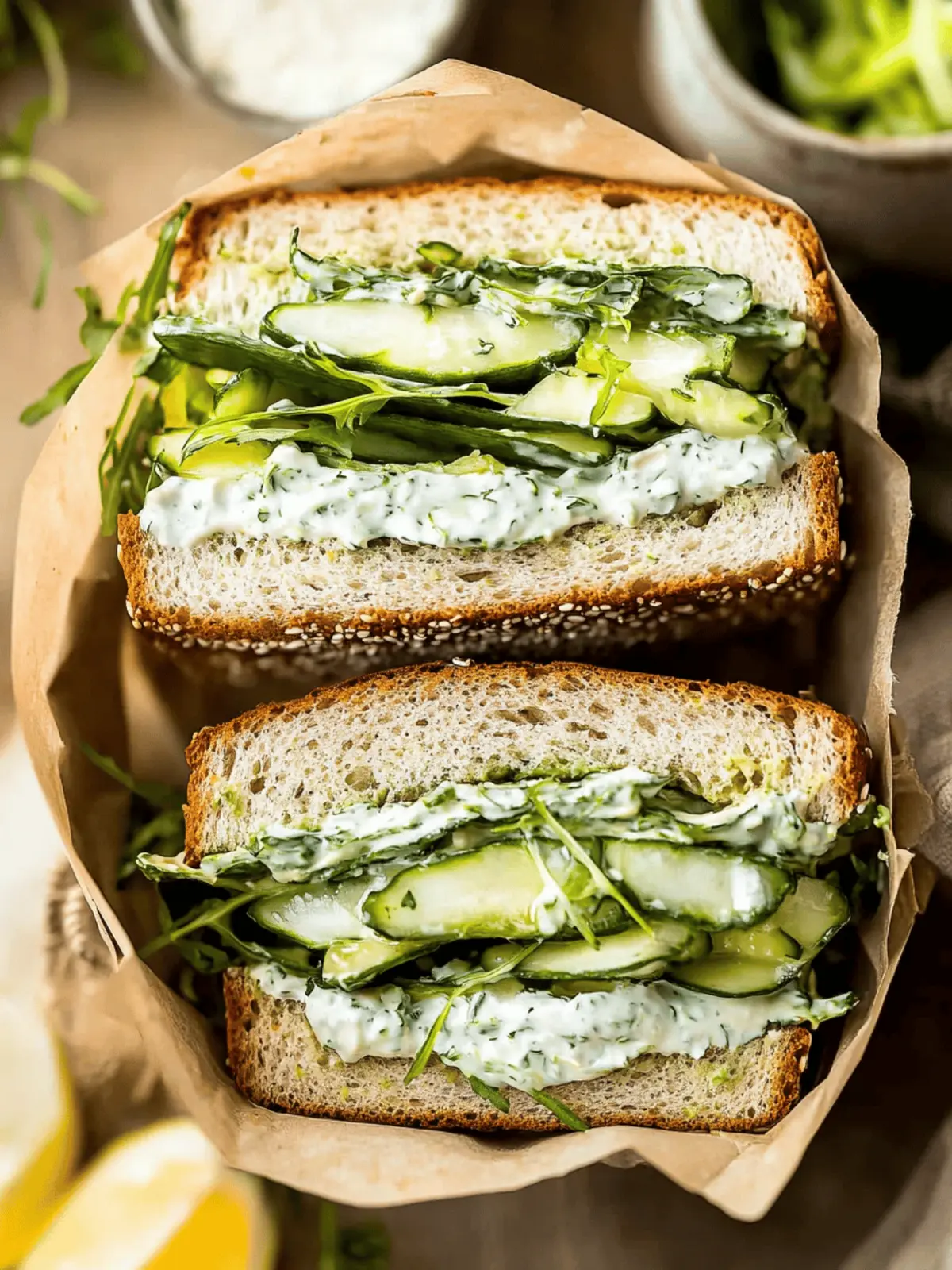 Green Goddess Sandwich