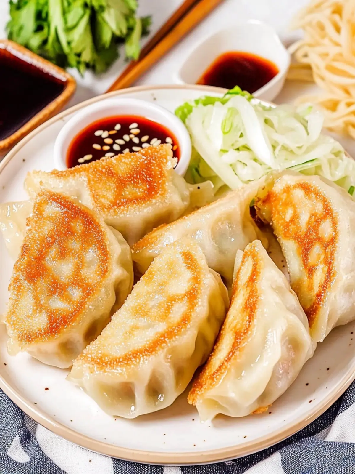 Irresistible Fried Korean Dumplings You Can Make at Home 4 Fried Korean Dumplings