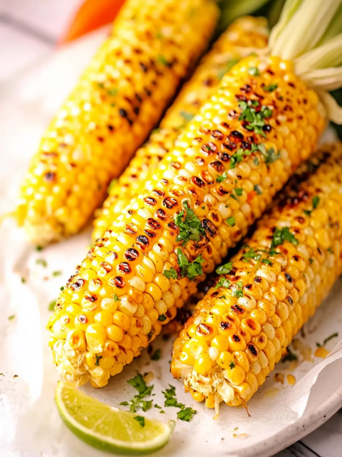Savor the Flavor: Chili Lime Grilled Corn Bliss 3 Chili Lime Grilled Corn