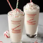 Peppermint Ice Cream Milkshake