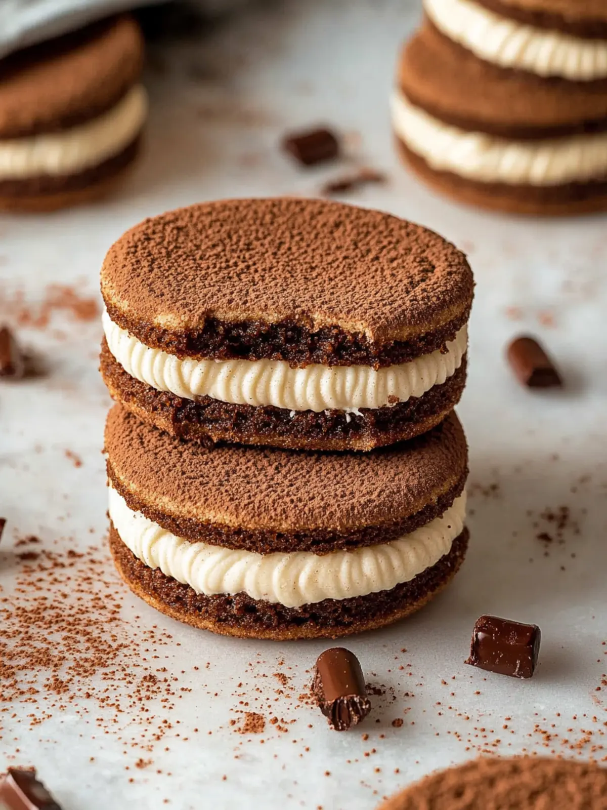 Tiramisu Sandwich Cookies: A Sweet Twist on Tradition 5 Tiramisu Sandwich Cookies