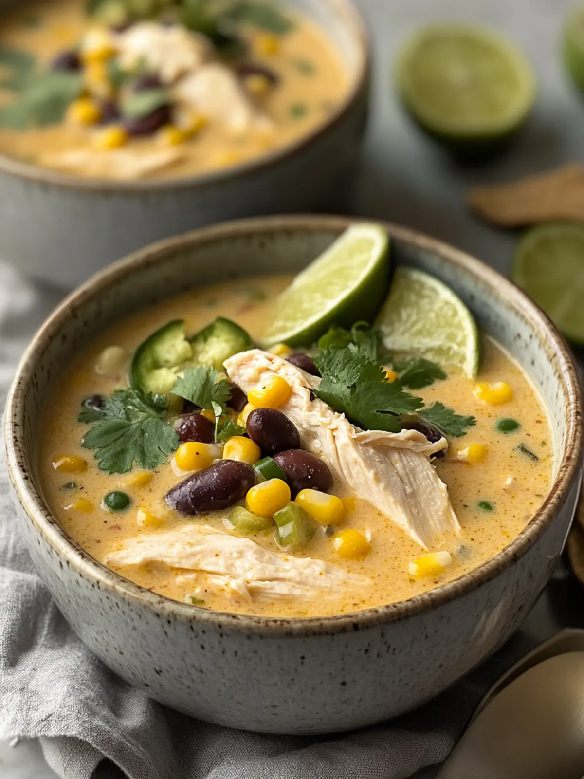 Crockpot Mexican Street Corn & Chicken Chowder for Cozy Nights 2 Crockpot Mexican Street Corn & Chicken Chowder