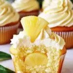 Delicious Dole Whip Cupcakes with Pineapple Filling Recipe 7 Dole Whip Cupcakes with Pineapple Filling