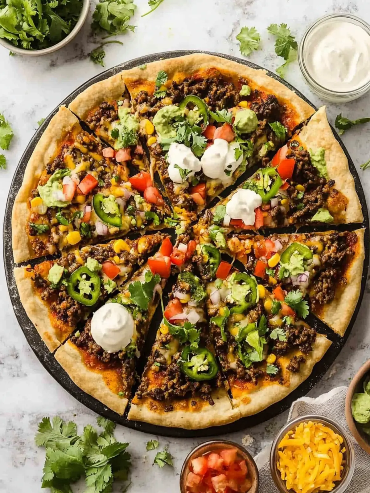 Taco Pizza