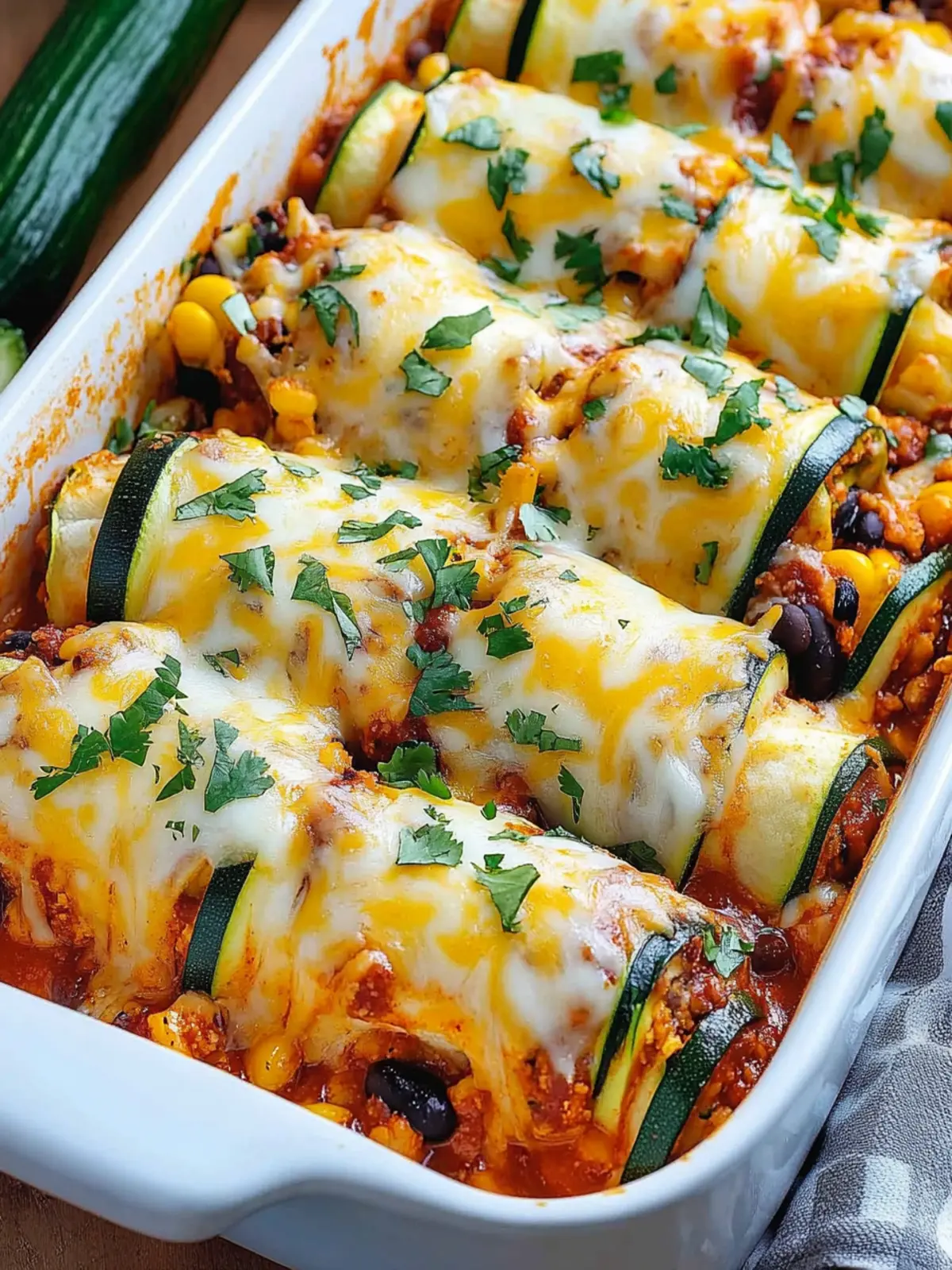 Irresistible Zucchini Enchilada Roll Ups You’ll Love Making! 3 Zucchini Enchilada Roll Ups