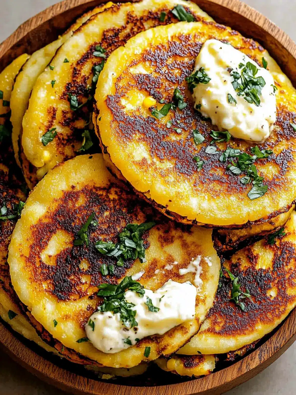 Savor the Flavor: Venezuelan Sweet Corn Cachapas Recipe 5 Venezuelan Sweet Corn Cachapas