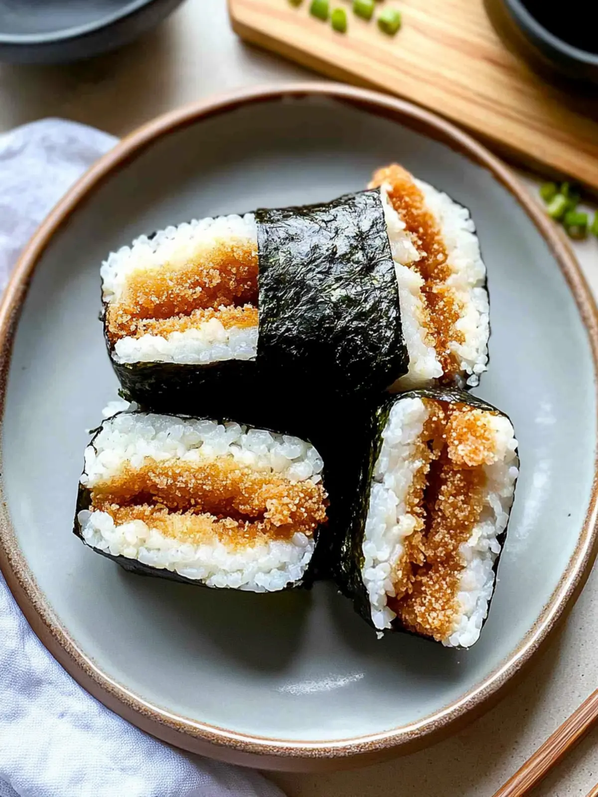 Savory Chicken Katsu Musubi: A Homemade Delight Awaits! 2 Chicken Katsu Musubi