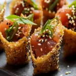 Spicy Tuna Sesame Miso Cones