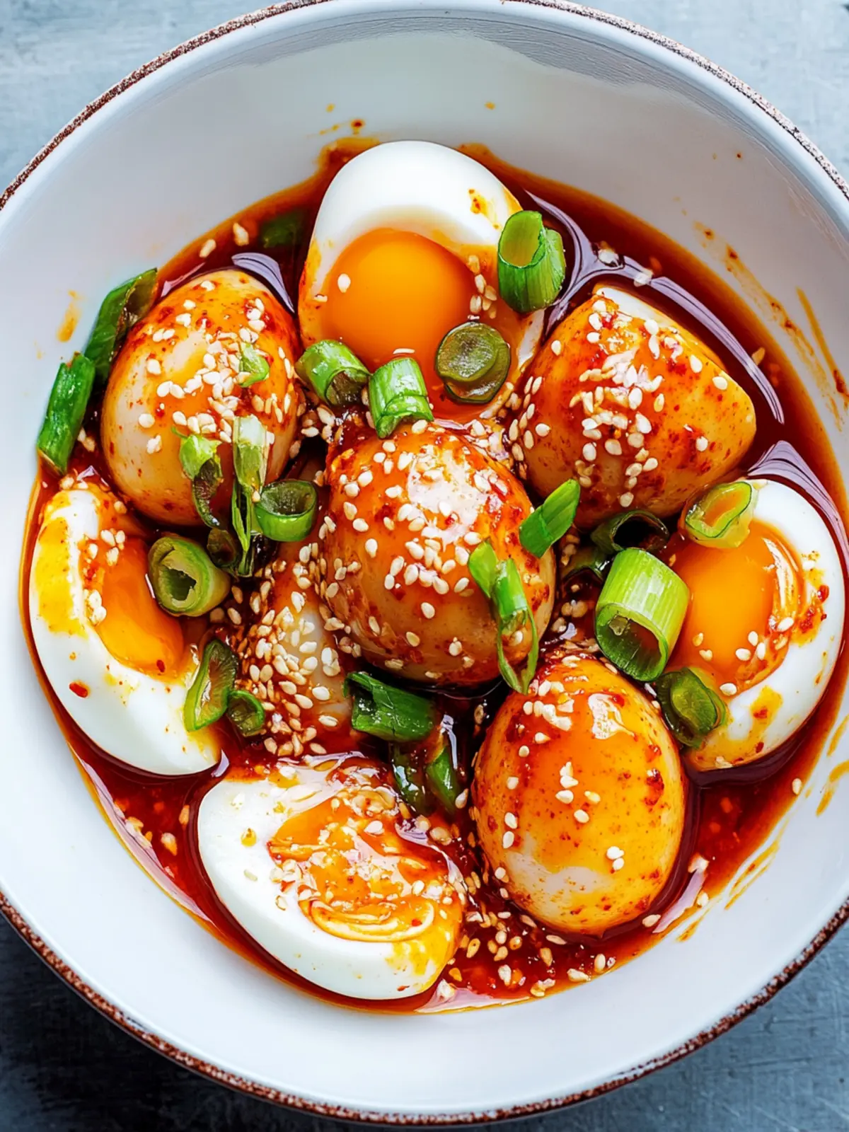 Spicy Gochujang Eggs: Elevate Your Breakfast Game Today 2 Spicy Gochujang Eggs