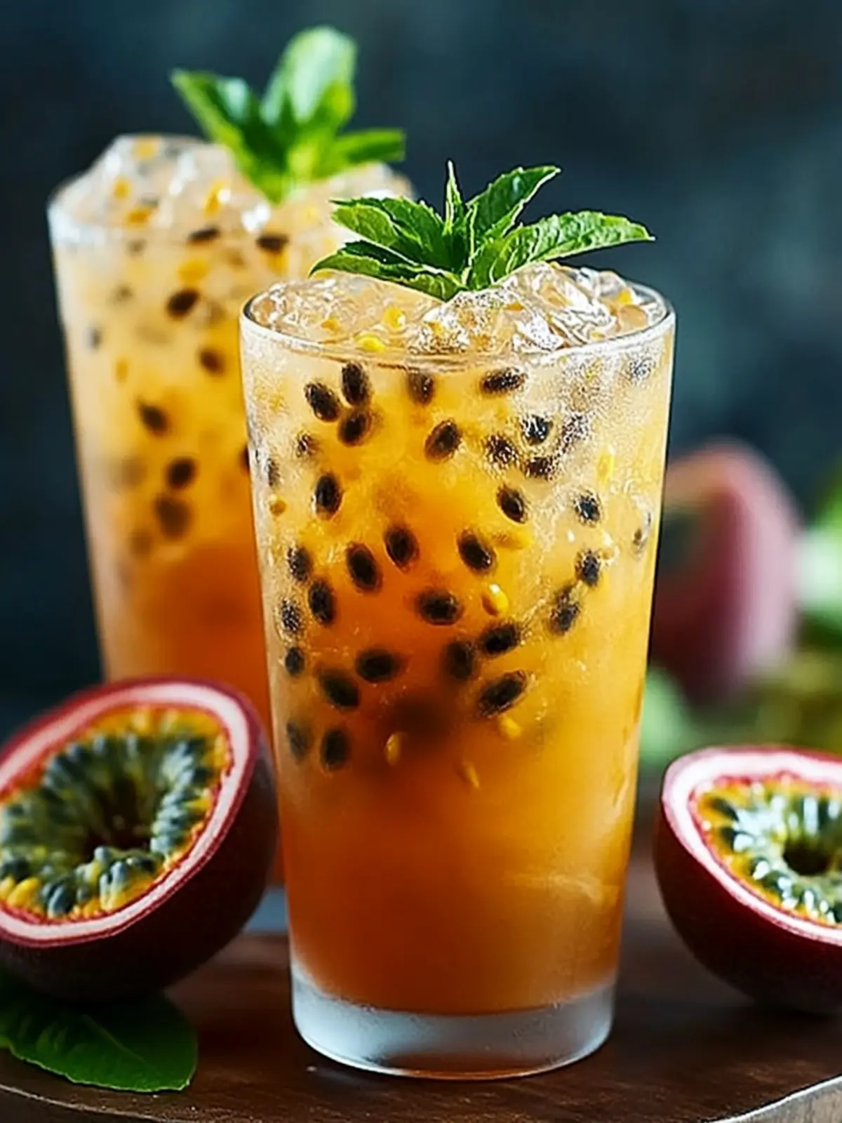 Delightful Passion Fruit Iced Tea for Refreshing Sips 3 Passion Fruit Iced Tea
