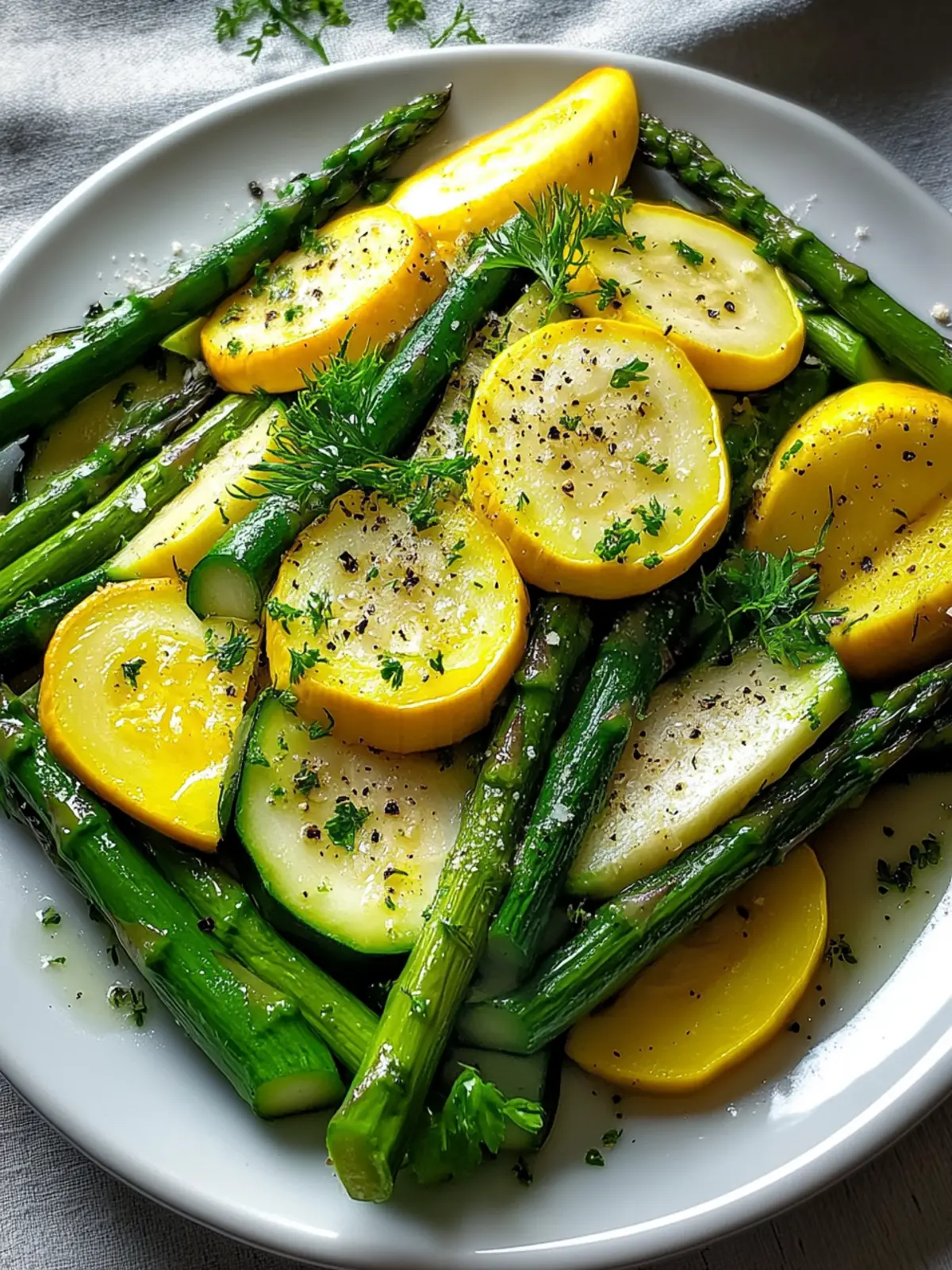 Savory Asparagus with Zucchini and Squash Oven Delight 2 Asparagus with Zucchini and Squash