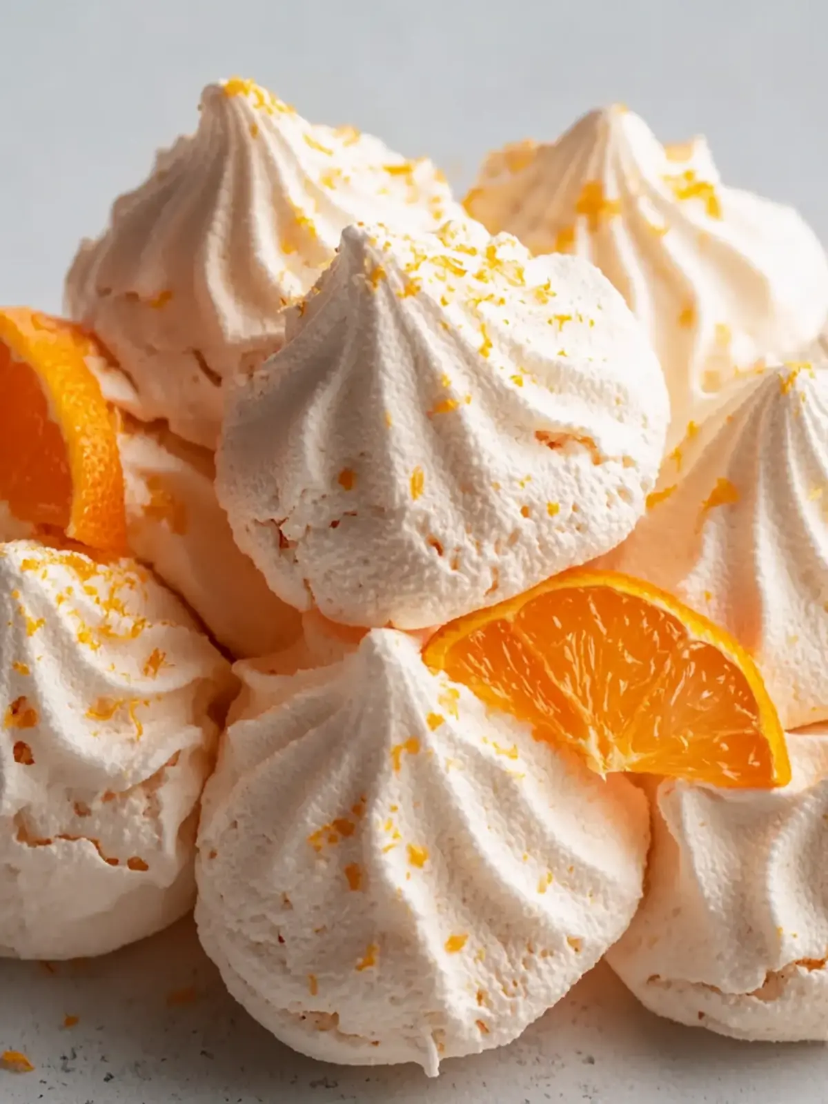 Delightful Orange Meringue Cookies for a Sweet Surprise 2 Orange Meringue Cookies