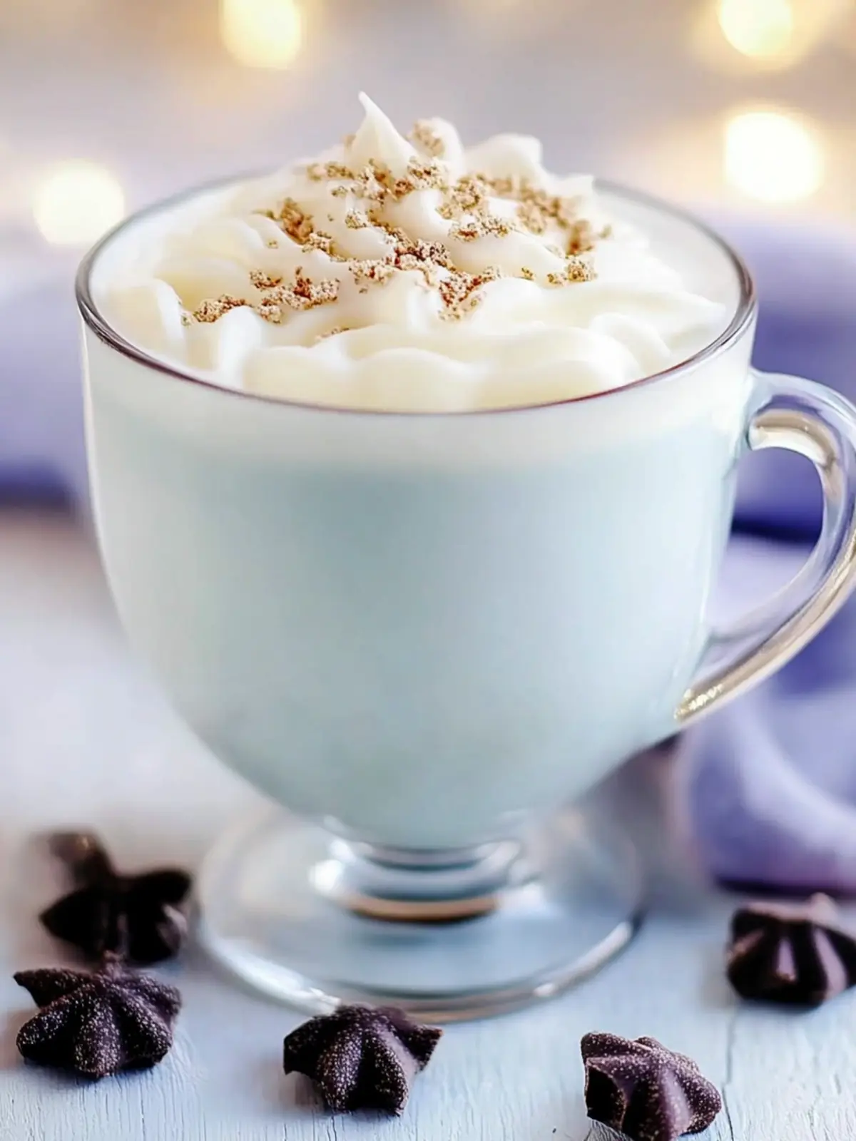 Elsa White Hot Chocolate