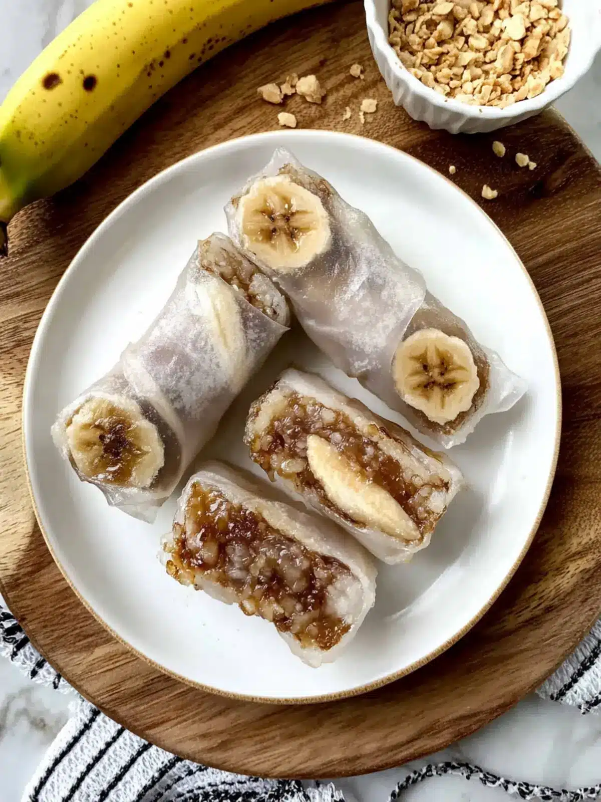 Caramelized Banana Crispy Rice Paper Rolls for Sweet Cravings 5 Caramelized Banana Crispy Rice Paper Rolls