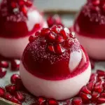 Delicious Pomegranate Mousse Domes to Impress Your Guests 7 Pomegranate Mousse Domes