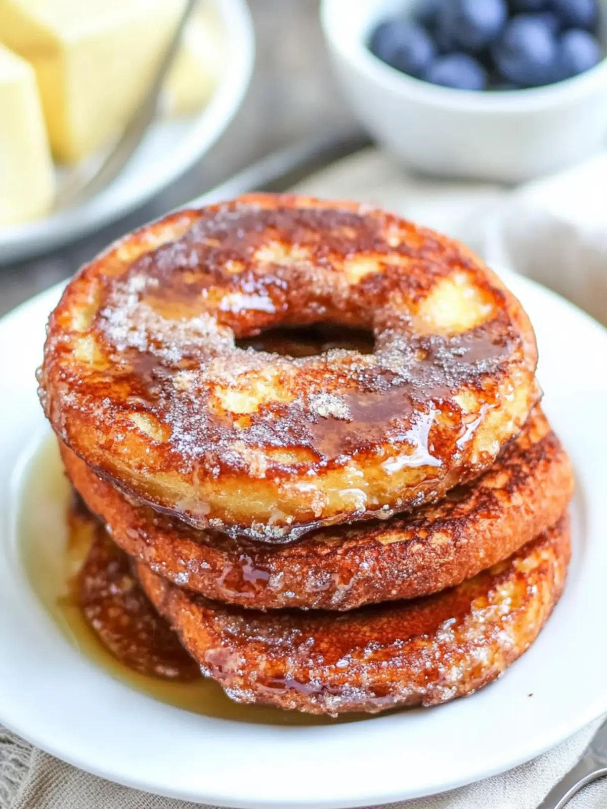 Decadent French Toast Donuts for a Sweet Breakfast Treat 4 French Toast Donuts