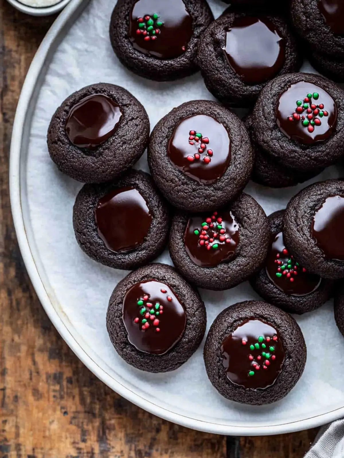 Decadent Chocolate Thumbprint Cookies You Can't Resist 4 Chocolate Thumbprint Cookies