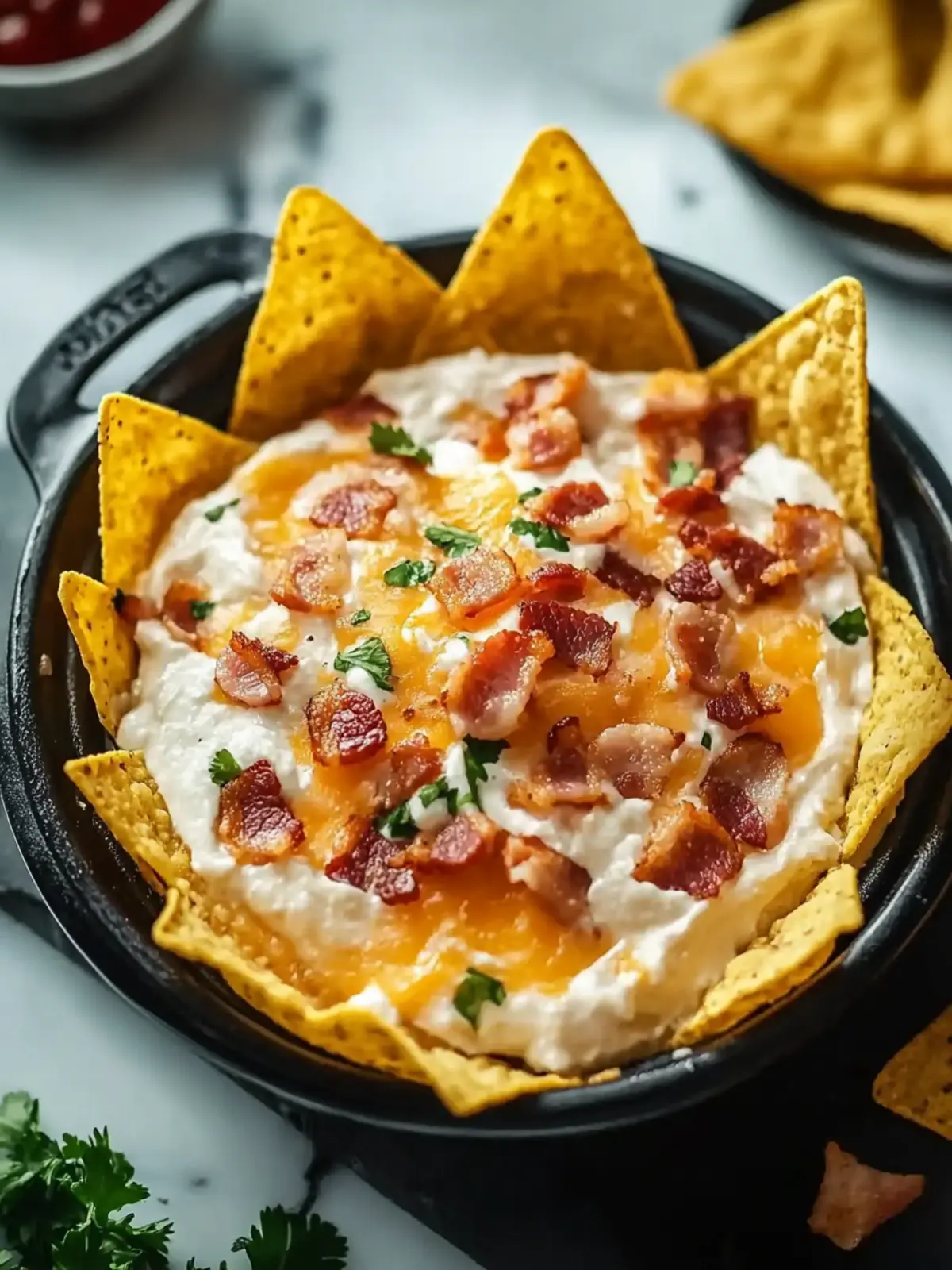 Cream Cheese and Bacon Stuffed Doritos for Epic Snacking Fun 5 Cream Cheese and Bacon Stuffed Doritos