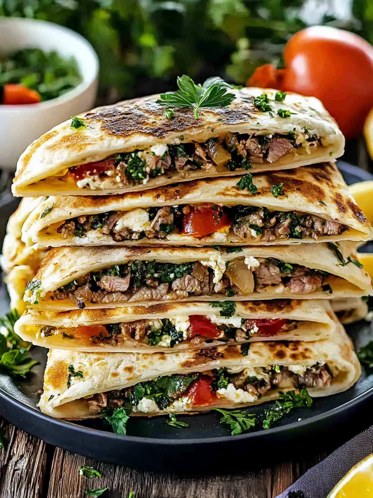 Delicious Turkish Gozleme with Lamb You Can Make at Home 4 Turkish Gozleme with Lamb