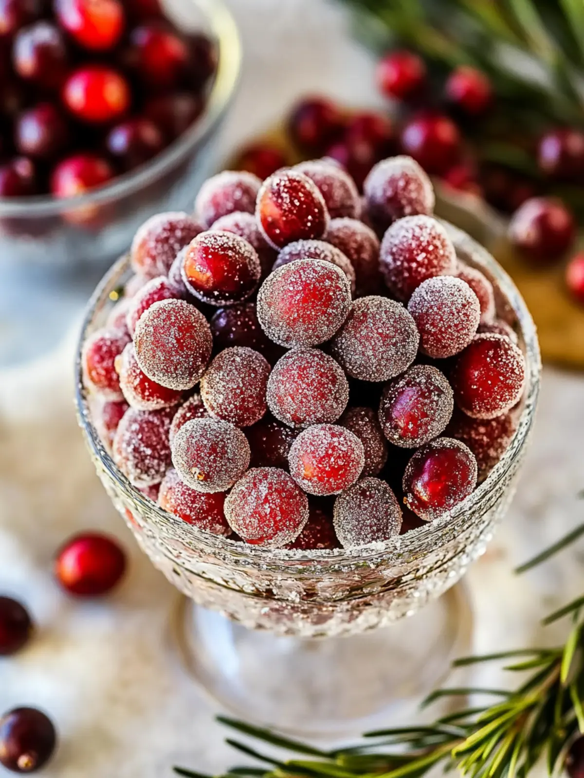 Sugared Cranberries