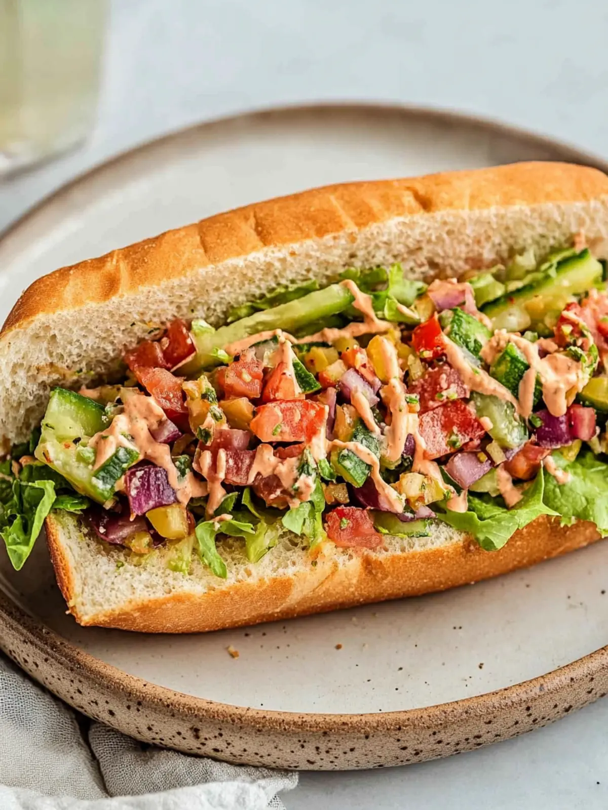 Chopped Veggie Sandwich Delight: Bold Flavors in Every Bite 4 Chopped Veggie Sandwich