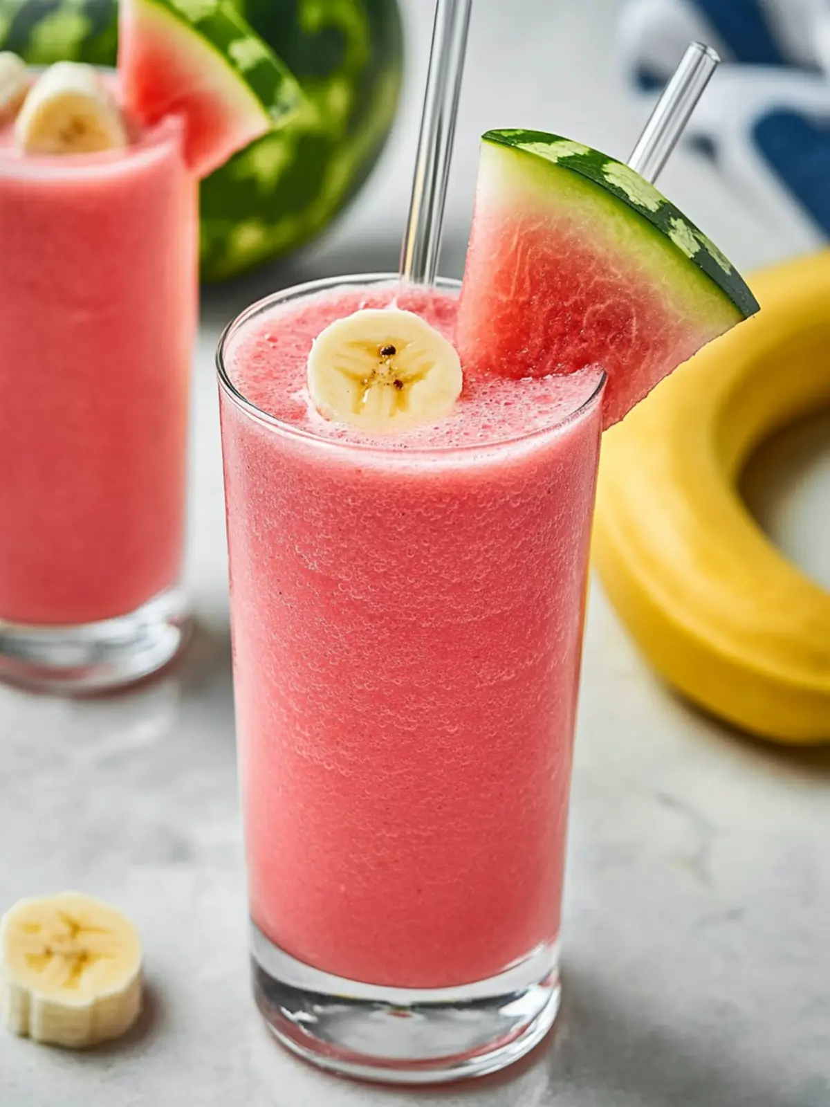 Refreshing Watermelon Banana Smoothie for a Energizing Boost 3 Watermelon Banana Smoothie