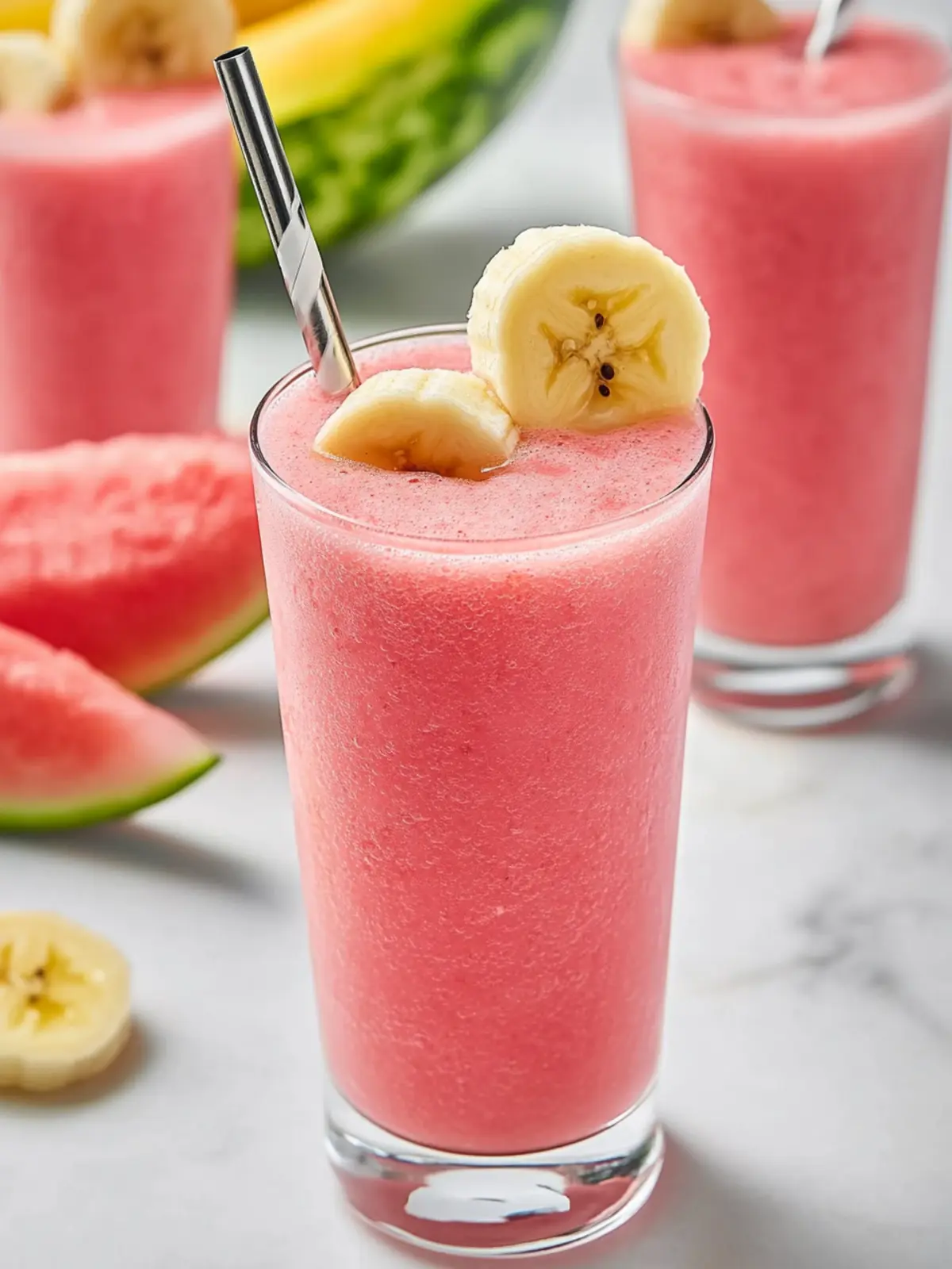 Refreshing Watermelon Banana Smoothie for a Energizing Boost 5 Watermelon Banana Smoothie
