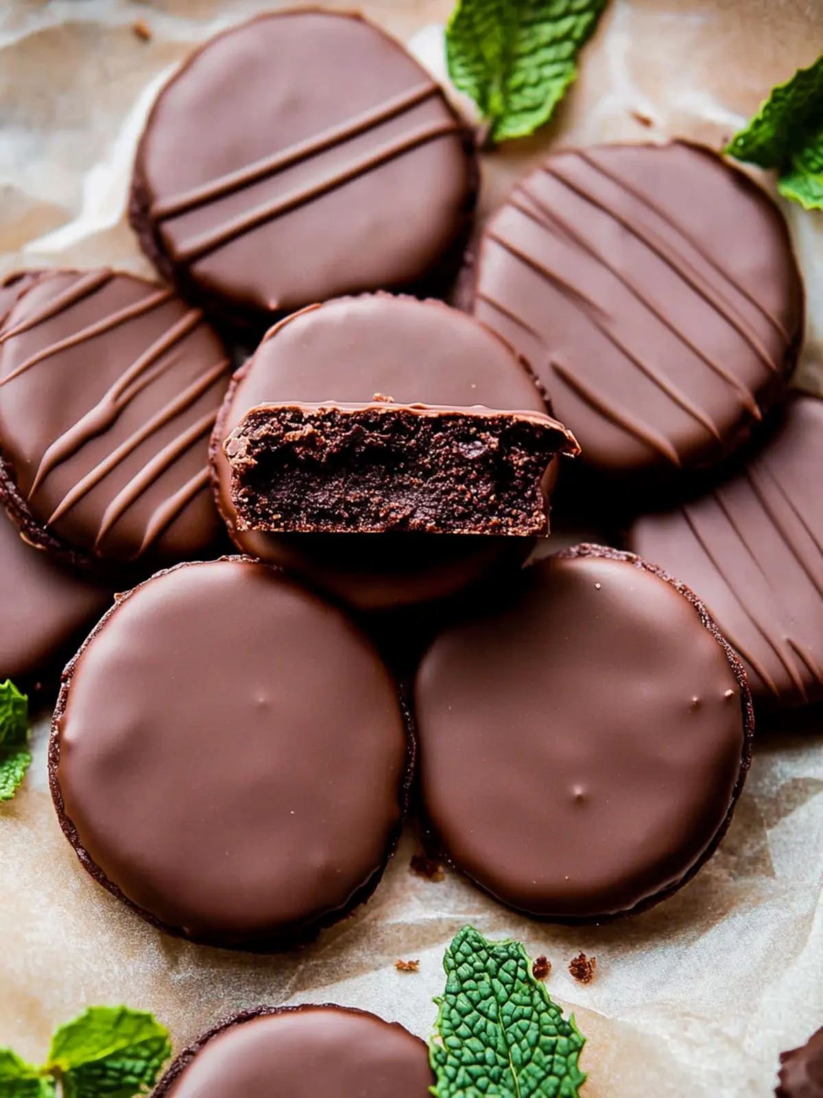 Irresistible Homemade Thin Mint Cookies You'll Crave 2 Homemade Thin Mint Cookies